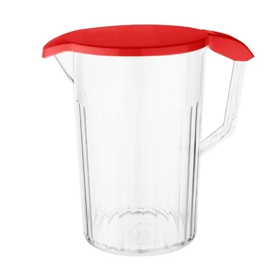Olympia Kristallon Polypropylene Lid for 900ml Jugs Red - Image 4