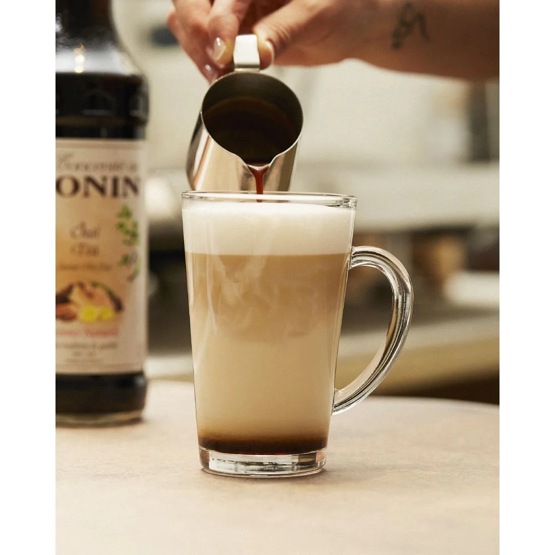Monin Chai Tea Concentrate 700ml - Image 2