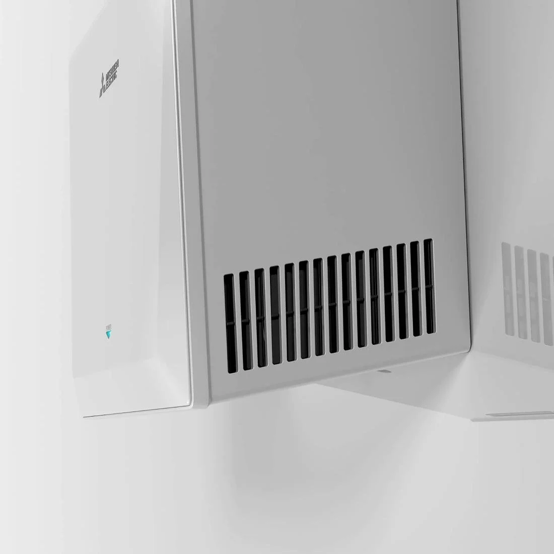 Mitsubishi Jet Towel Wave u02 Smart Hand Dryer - Silver - Image 3