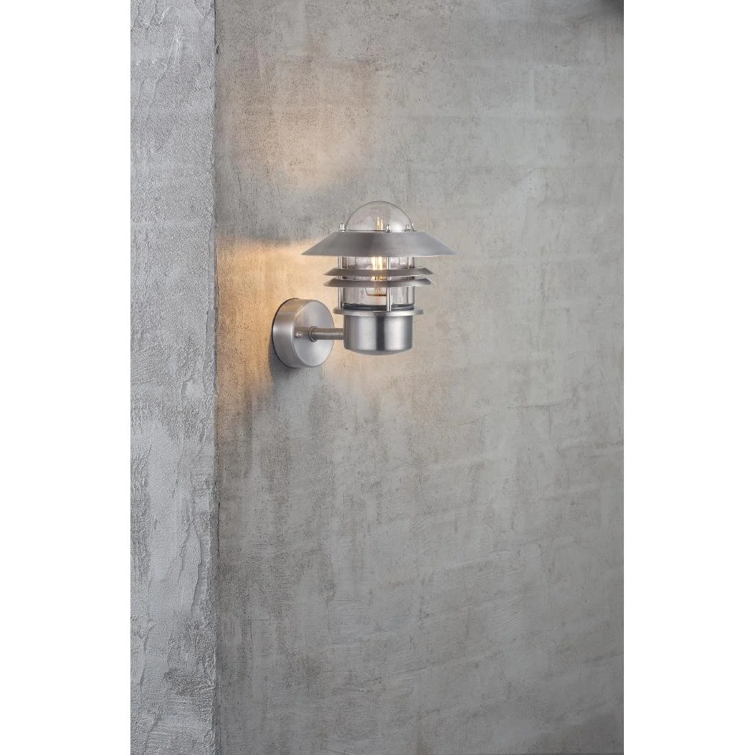 Nordlux Blokhus Up Outdoor Wall Light Galvanised - Image 2