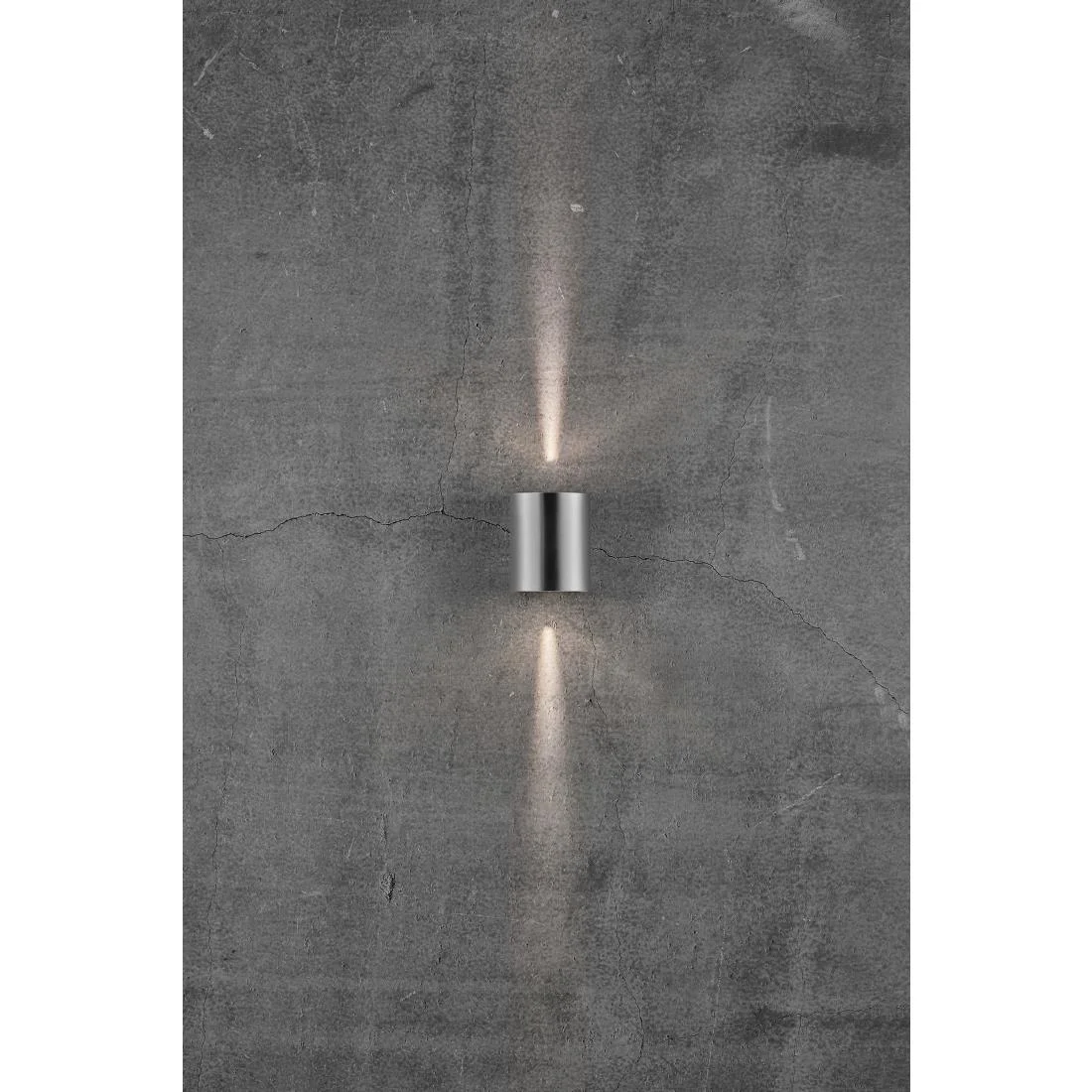 Nordlux Canto 2 Outdoor Wall Light Stainless Steel - Image 7