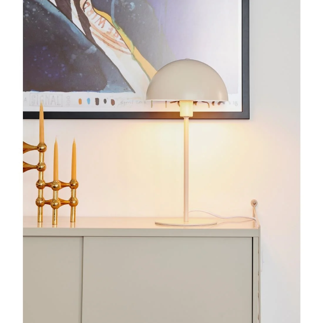Nordlux Ellen 20 Indoor Table Lamp Beige - Image 2