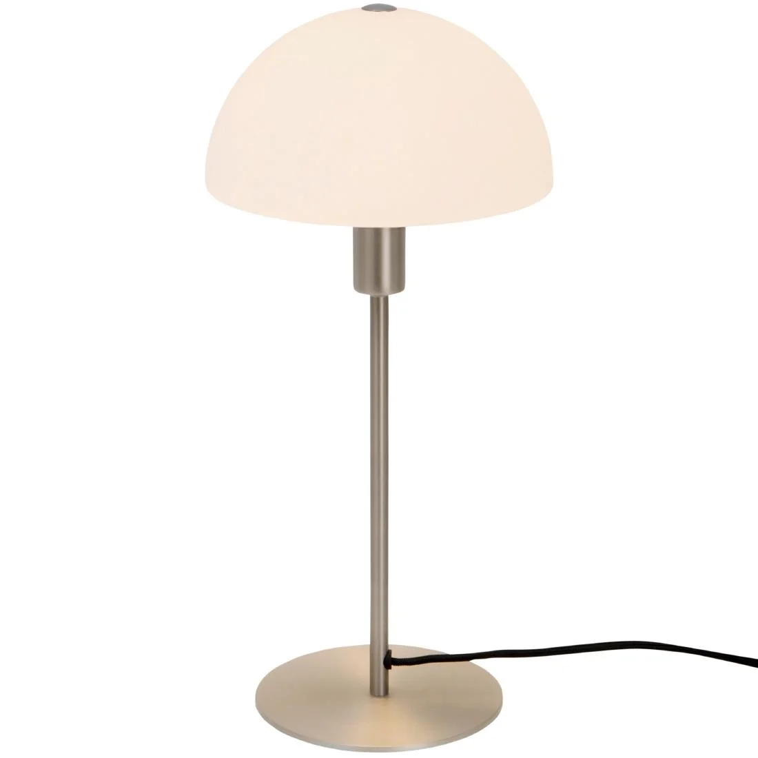 Nordlux Ellen 20 Indoor Table Lamp Brushed Steel, Glass Shade - Image 4