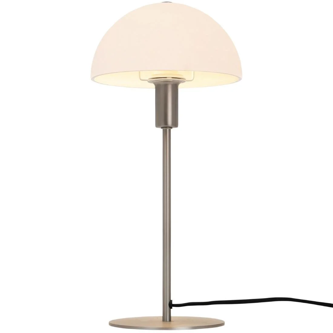 Nordlux Ellen 20 Indoor Table Lamp Brushed Steel, Glass Shade - Image 5