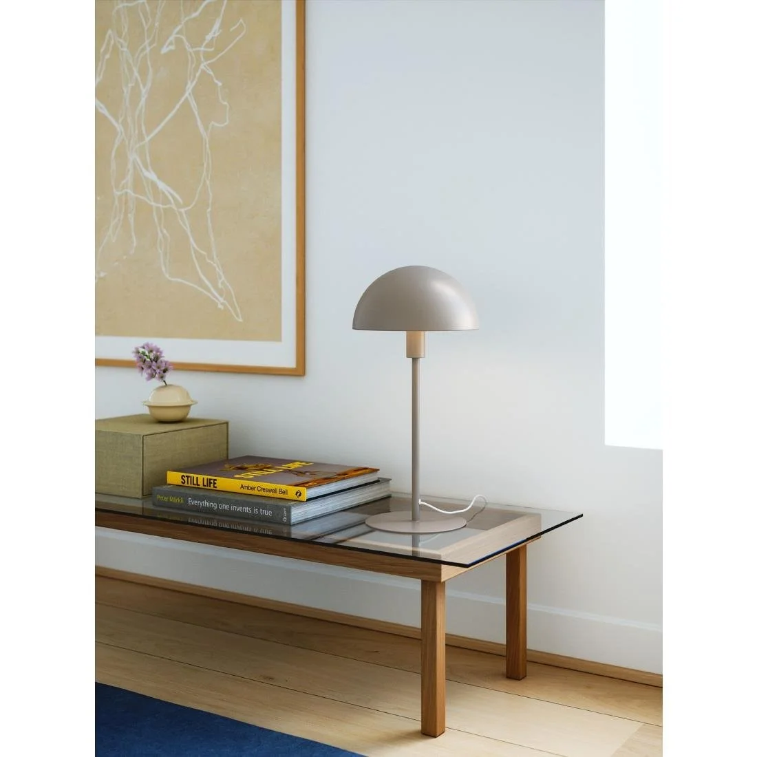 Nordlux Ellen 20 Indoor Table Lamp Light Brown - Image 2