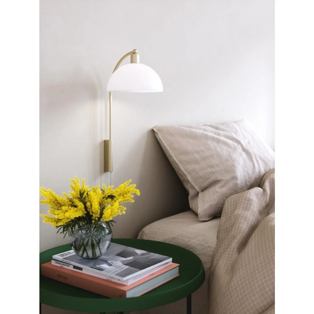 Nordlux Ellen 20 Indoor Wall Light Brass - Image 2