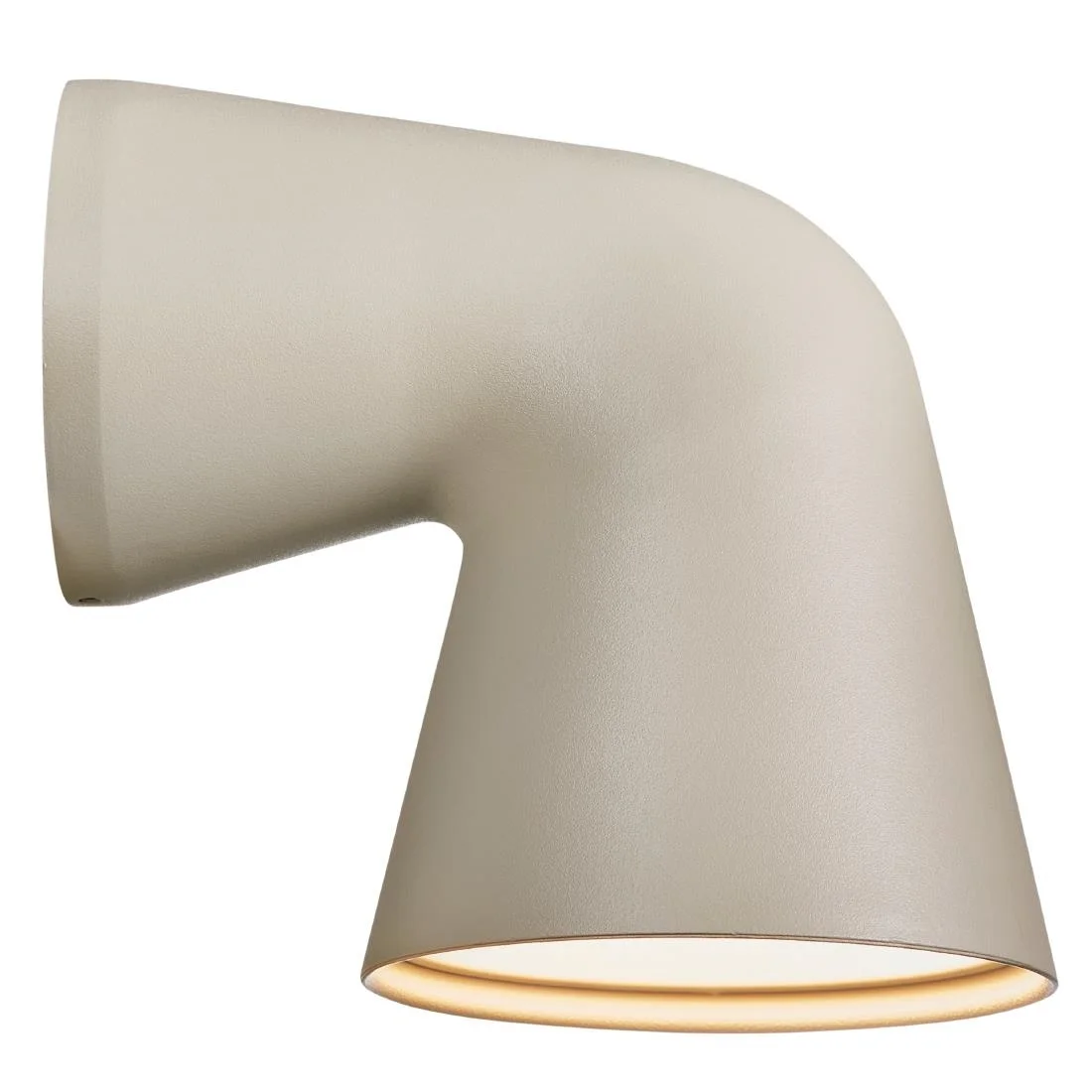 Nordlux Front Single Outdoor Wall Light Sand - Image 2