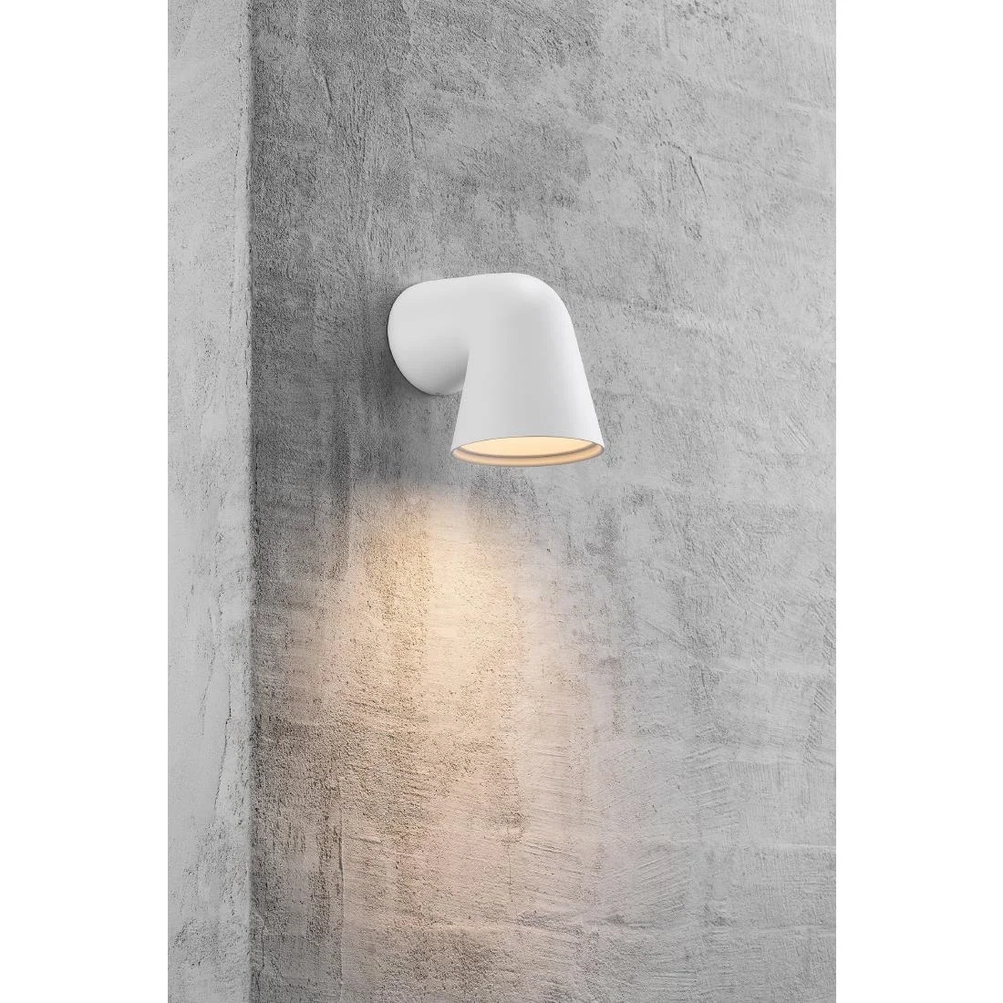 Nordlux Front Single Outdoor Wall Light White - Image 3