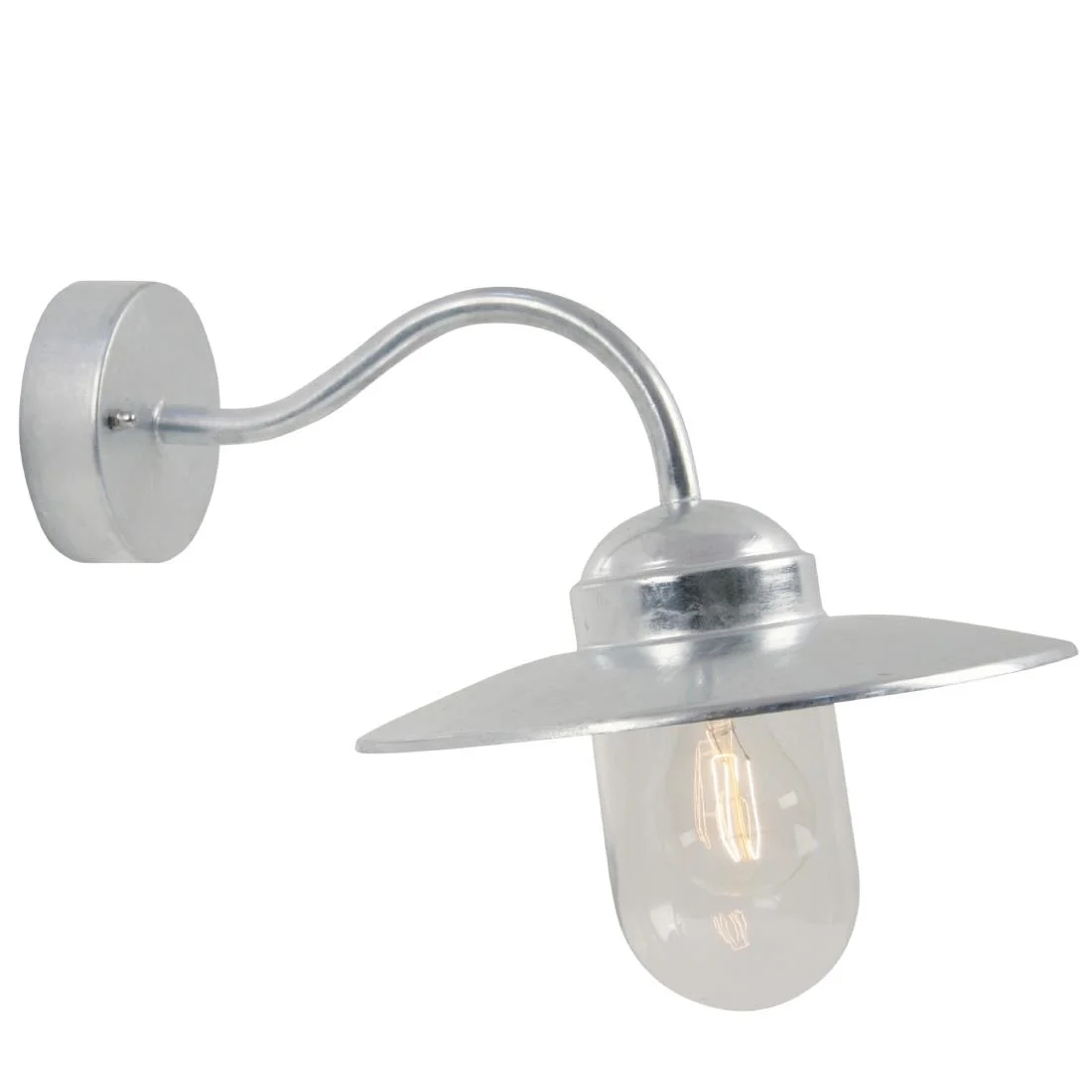 Nordlux Luxembourg Outdoor Wall Light Galvanised