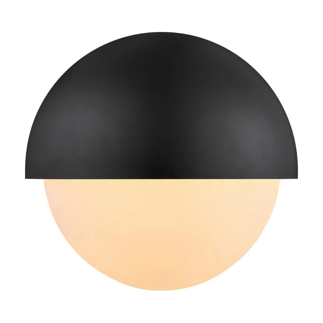 Nordlux Scorpius Round Outdoor Wall Light Black Plastic - Image 2