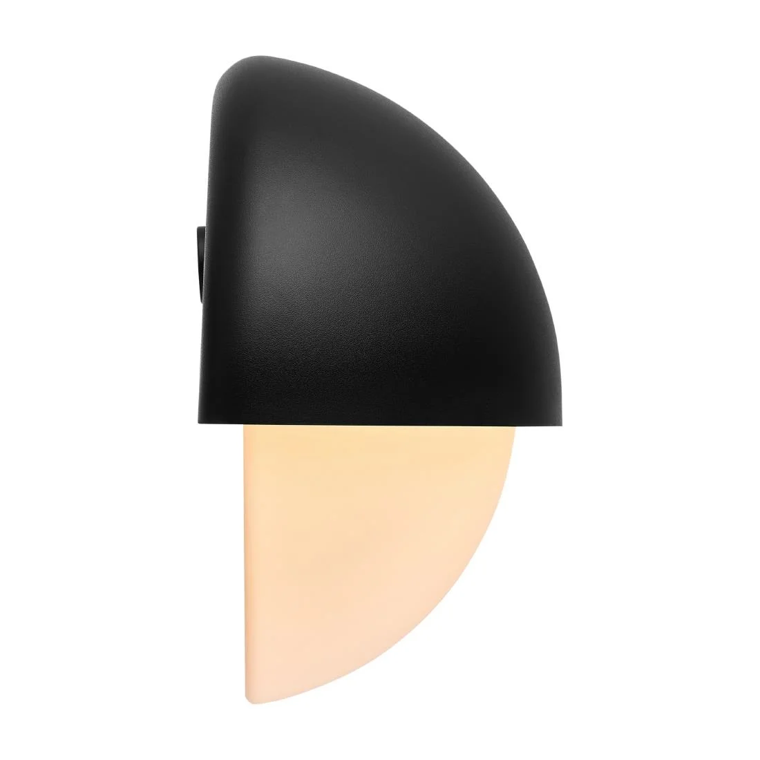 Nordlux Scorpius Round Outdoor Wall Light Black Plastic - Image 3