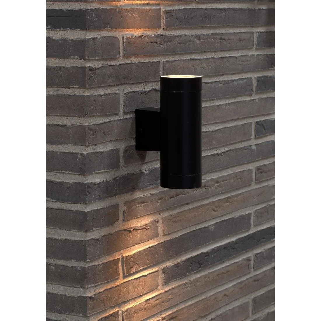 Nordlux Tin Maxi Double Outdoor Wall Light Black - Image 2