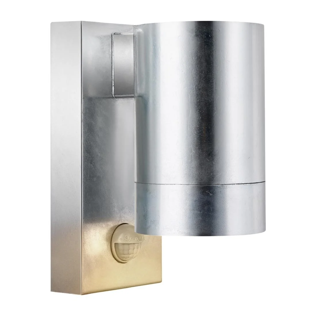 Nordlux Tin Maxi Sensor Outdoor Wall Light Galvanised - Image 4