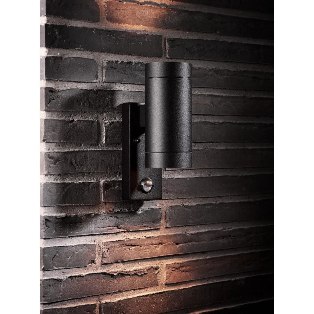 Nordlux Tin Maxi Double Sensor Outdoor Wall Light Black - Image 2