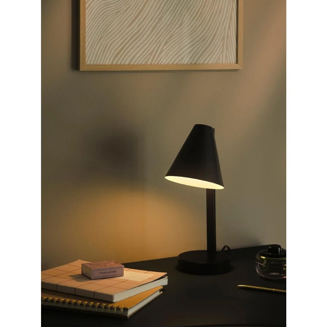 Nordlux Wilmer Indoor Table Lamp Black - Image 2