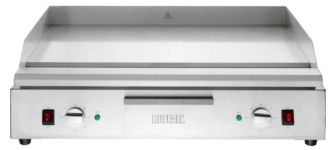 Buffalo Dual Zone Chrome Plated Griddle 790mm - Image 2