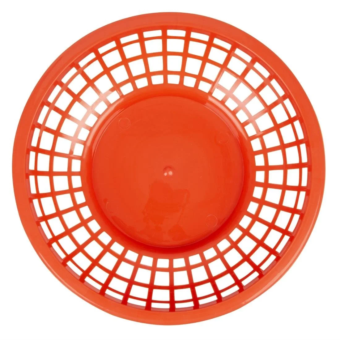 Olympia Kristallon PP Food Baskets Round Red 200x50mm (6 Pack) - Image 2