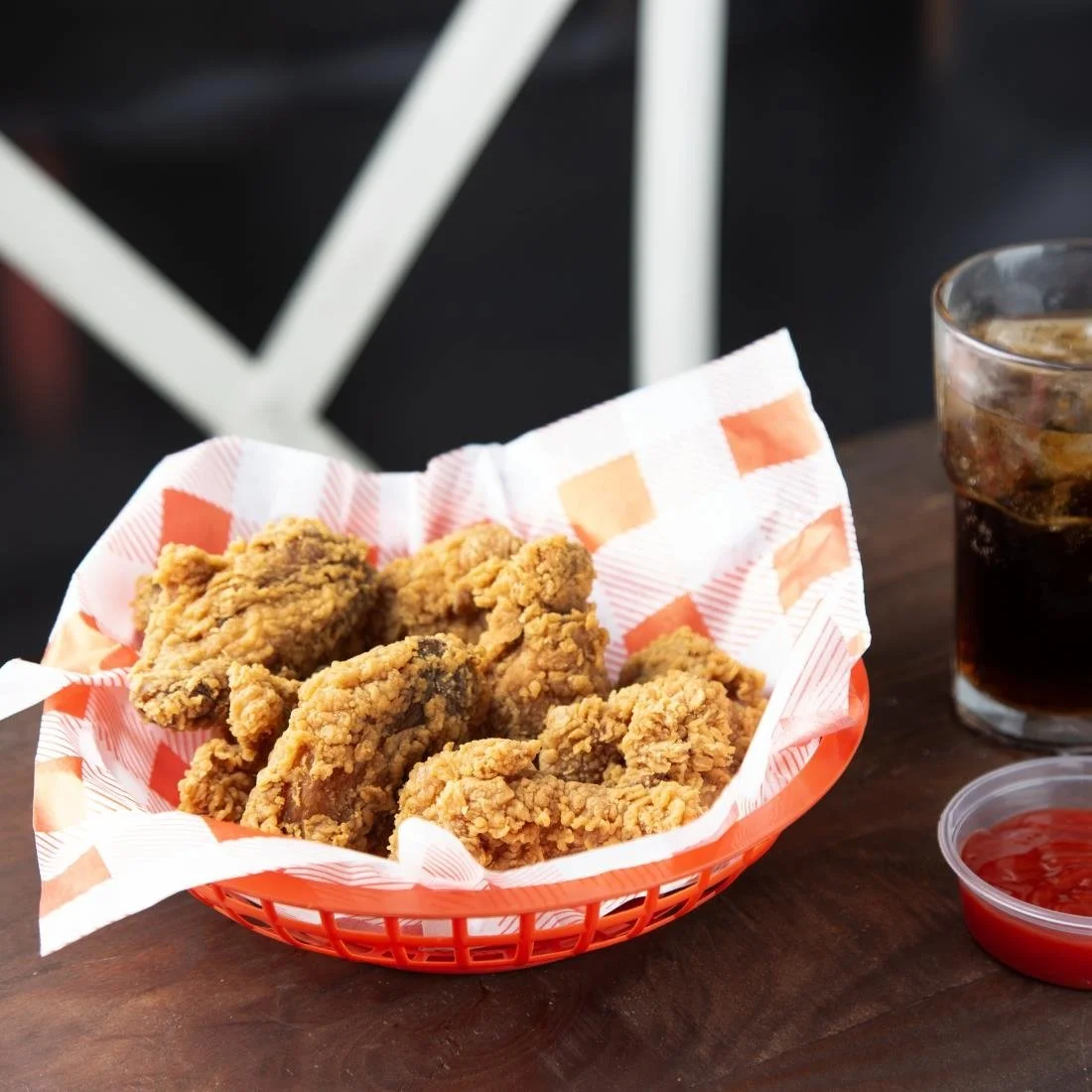 Olympia Kristallon PP Food Baskets Round Red 200x50mm (6 Pack) - Image 6