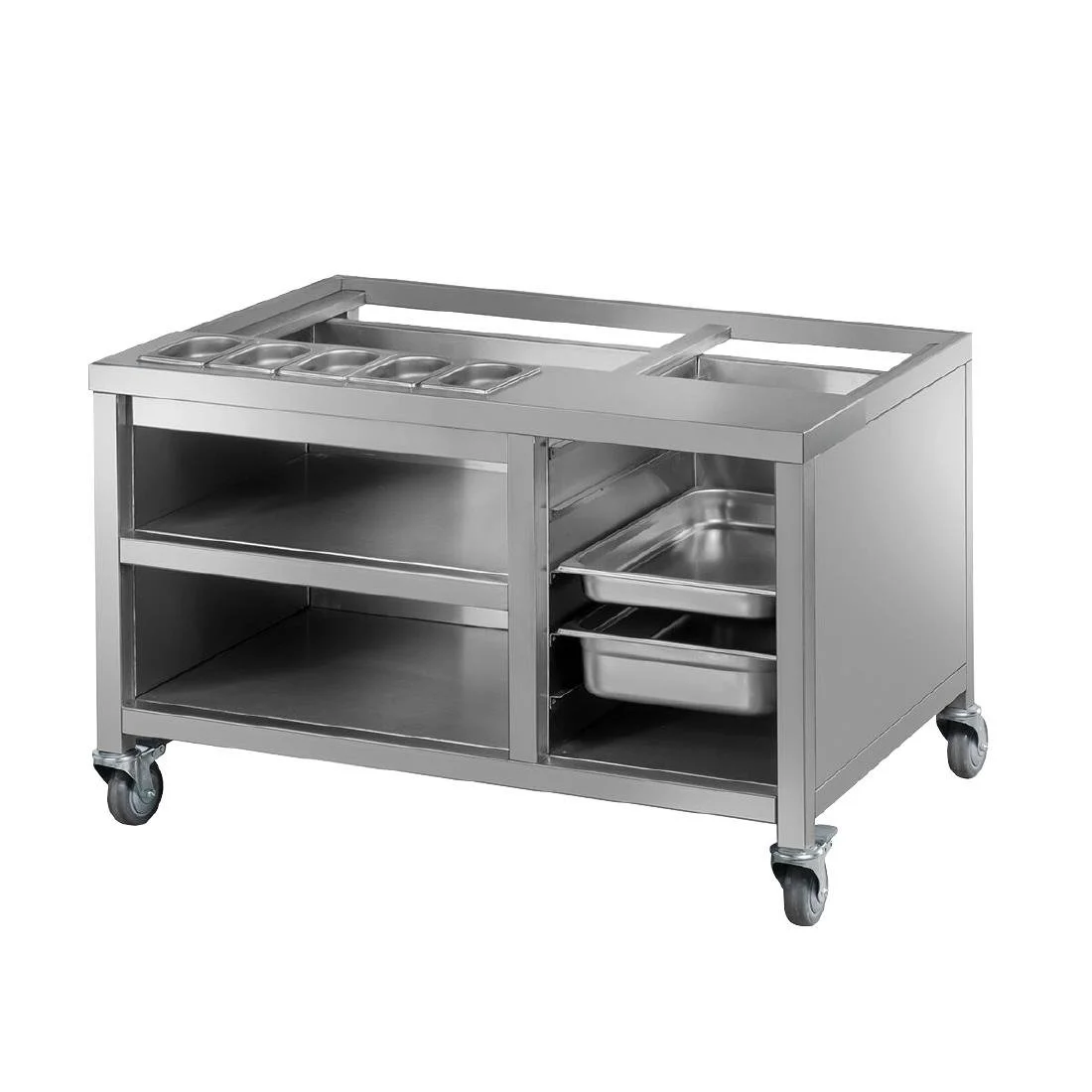Pujadas Robata Grill with Mobile Cabinet 8582010B - Image 2