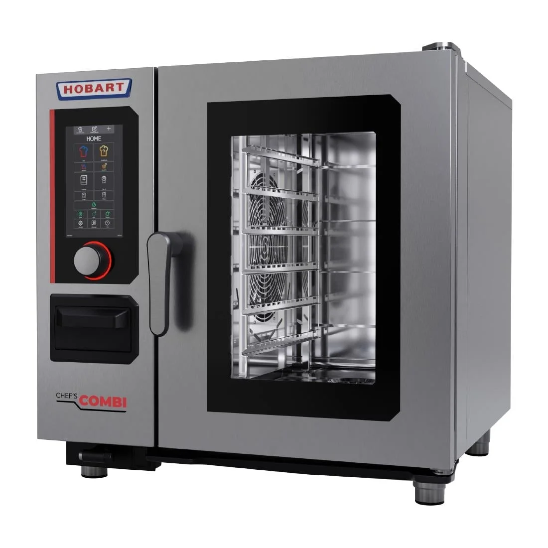 Hobart Chefs Combi Natural Gas Oven 6x1/1GN 15kW - Image 2