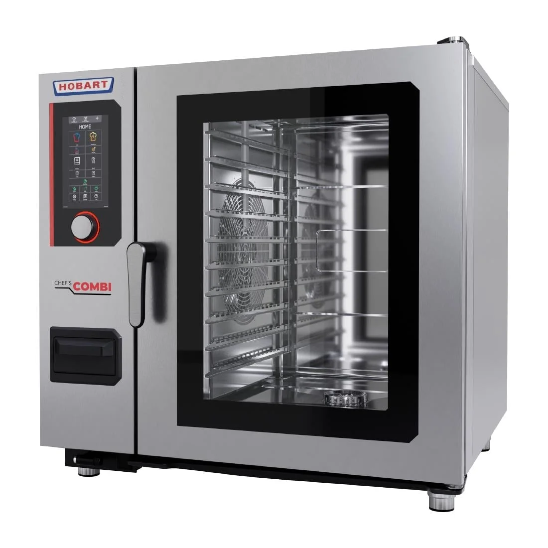 Hobart Chefs Combi Natural Gas Oven 10x2/1GN 38.5kW - Image 2