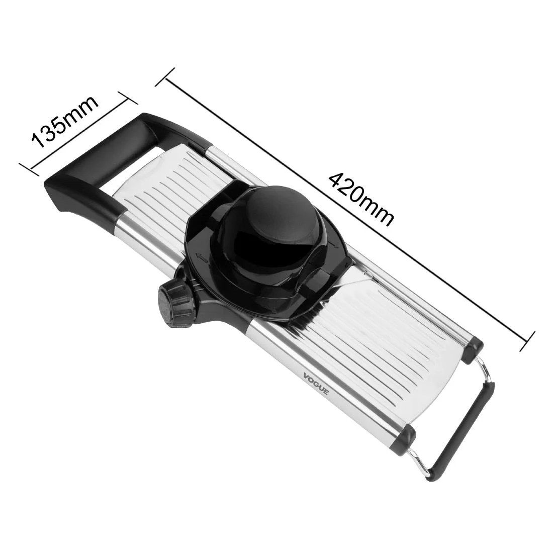 Vogue Stainless Steel Mandoline Slicer - Image 6