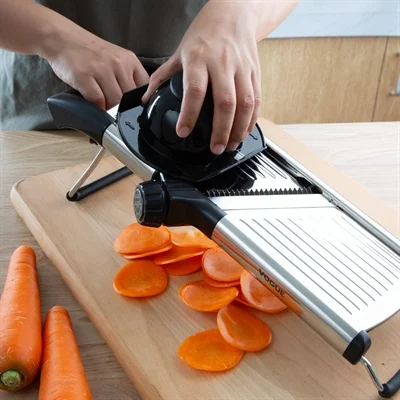 Vogue Stainless Steel Mandoline Slicer - Image 7