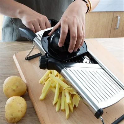 Vogue Stainless Steel Mandoline Slicer - Image 9