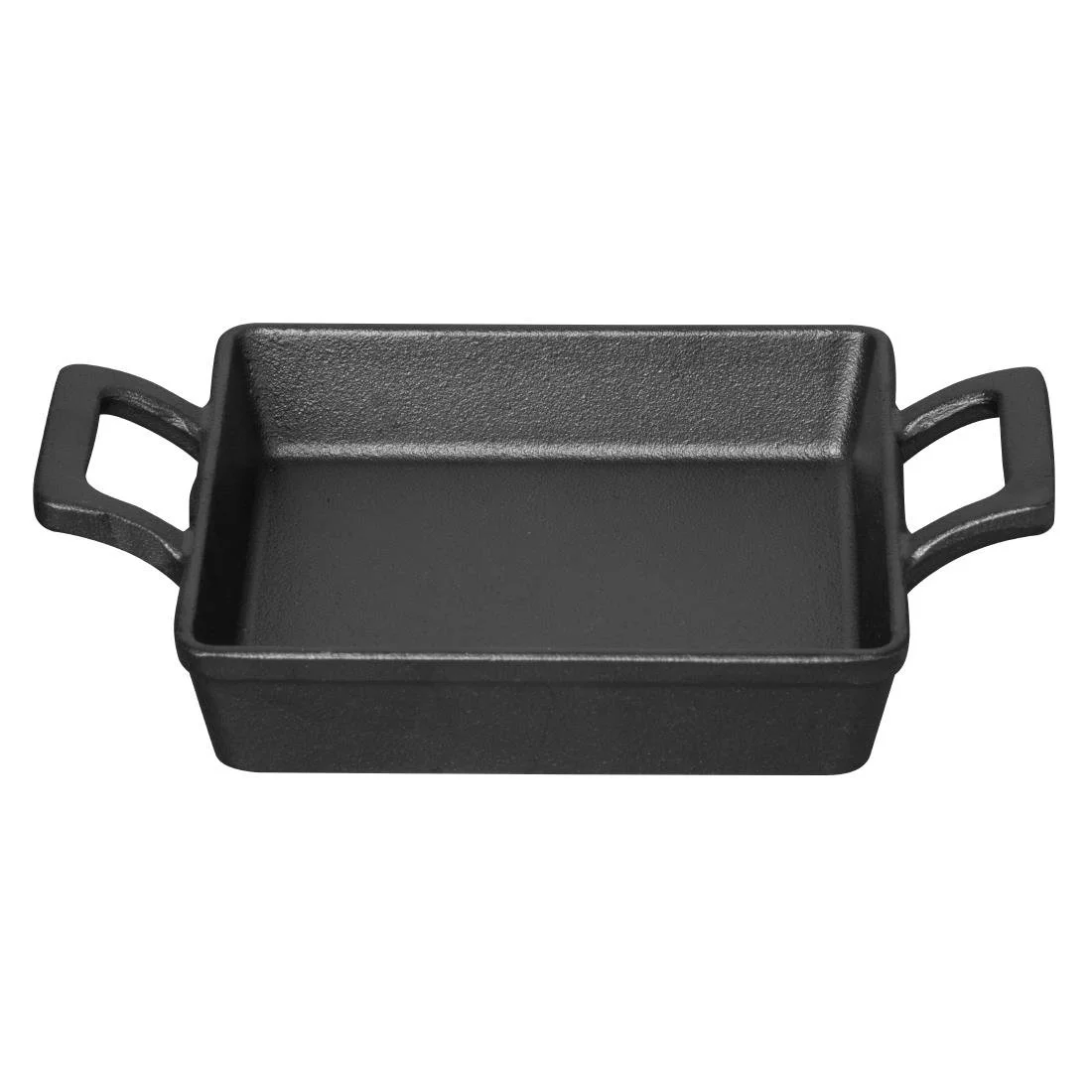 Olympia Cast Iron Square Eared Dish 130x130mm - Image 1