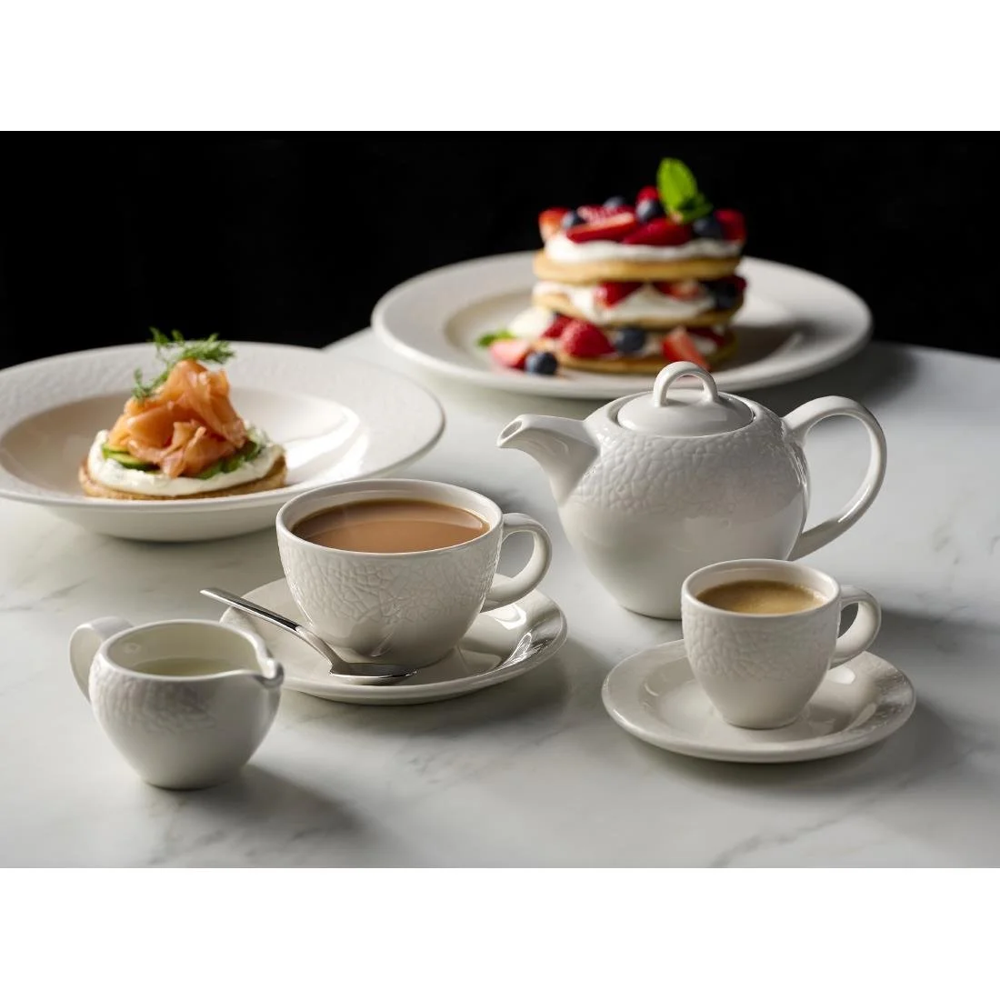 Churchill Viana Cups White 110ml (12 Pack) - Image 3