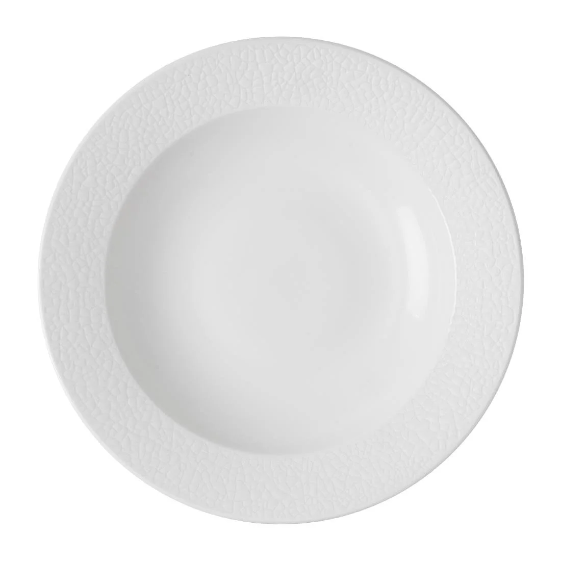 Churchill Viana Pasta Bowls White 309ml (12 Pack) - Image 1