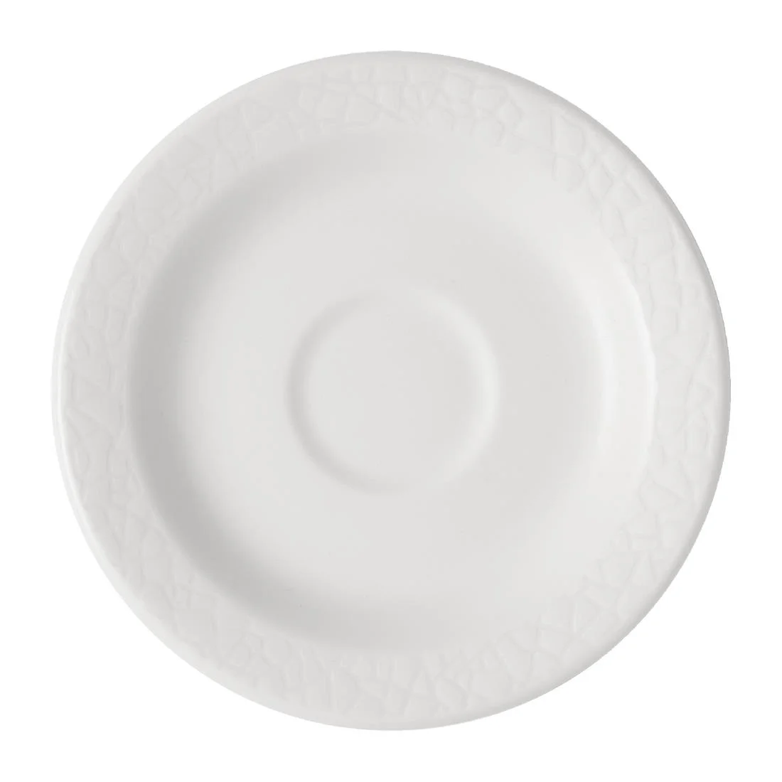 Churchill Viana Saucers White 128mm (12 Pack)