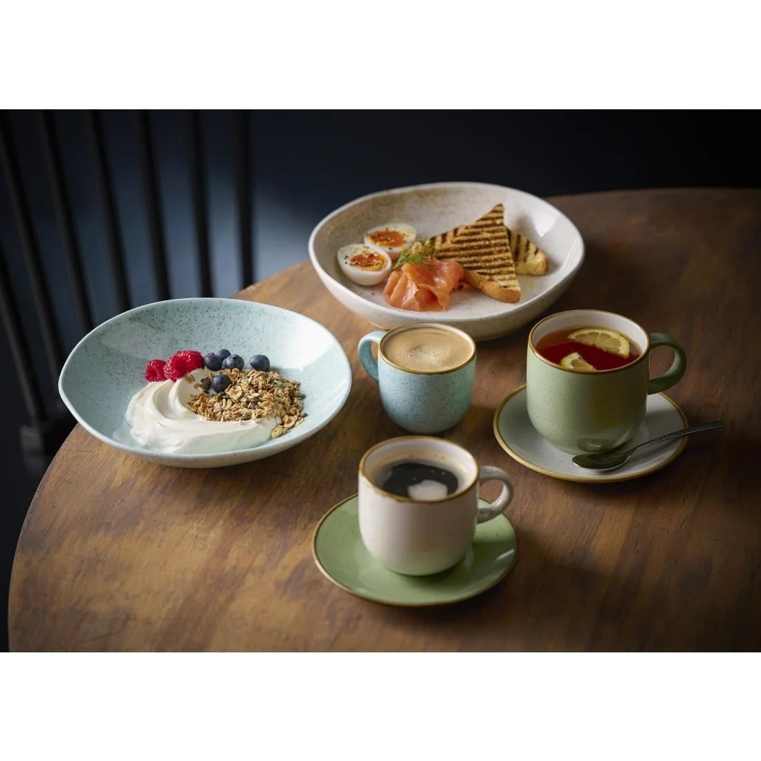 Churchill Stonecast Natural Organic Platters Nutmeg Cream 260x150mm (6 Pack) - Image 3
