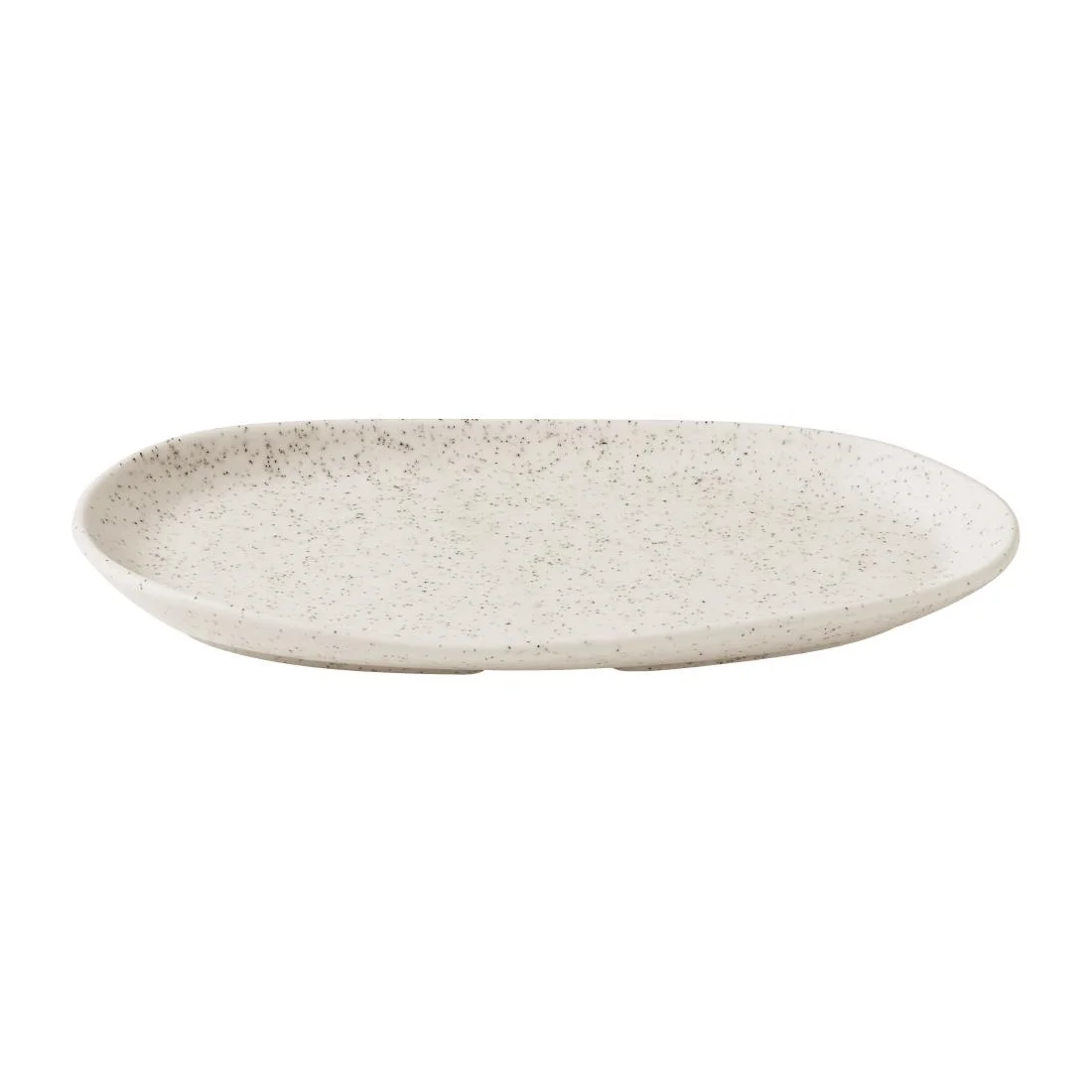 Churchill Stonecast Natural Organic Platters Barley White 260x150mm (6 Pack) - Image 2