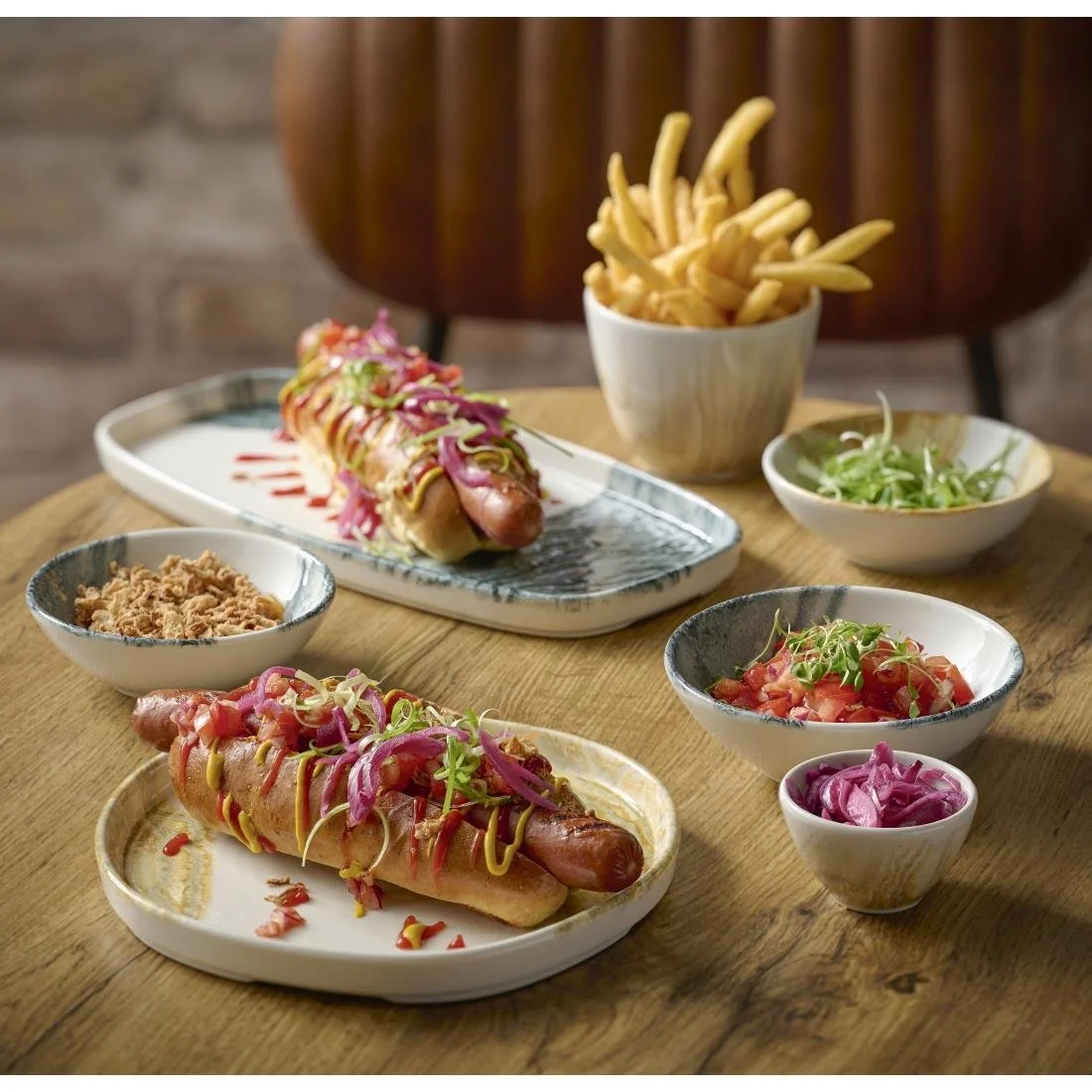 Churchill Tide Snack Bowls Black 130mm (12 Pack) - Image 3