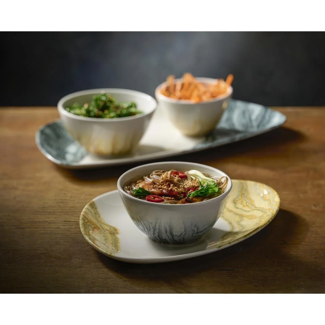 Churchill Tide Shallow Bowls Gold 116mm (12 Pack) - Image 6