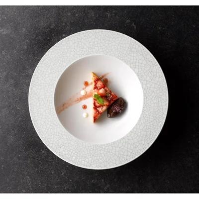 Churchill Viana Walled Plates Charcoal Grey 260mm (6 Pack) - Image 2