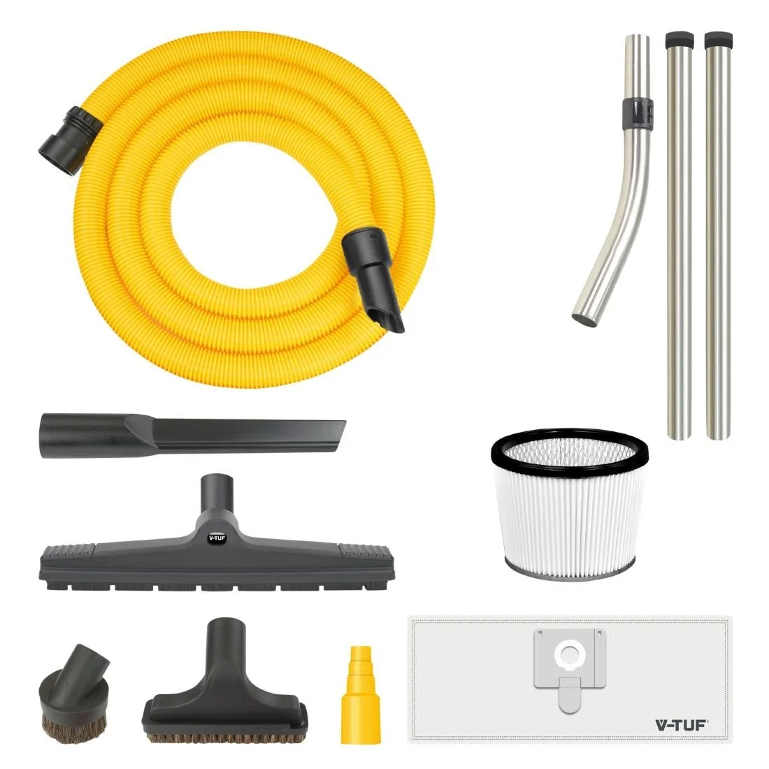 V-TUF M-Class Industrial Wet & Dry Vacuum Cleaner Mighty HSV 21L - Image 2