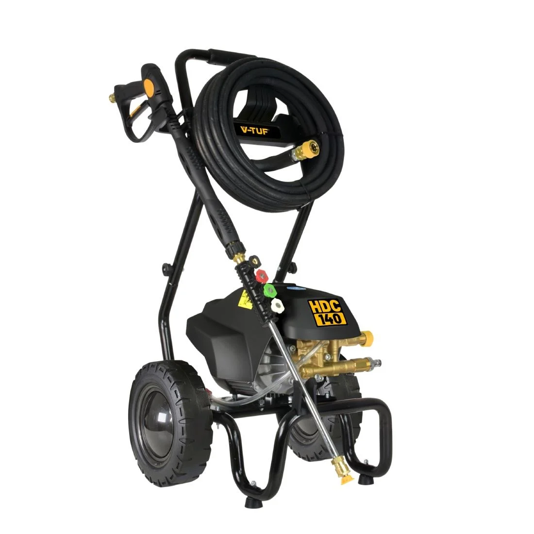 V-TUF Professional Cold Pressure Washer With Cage Frame HDC140 - Image 3