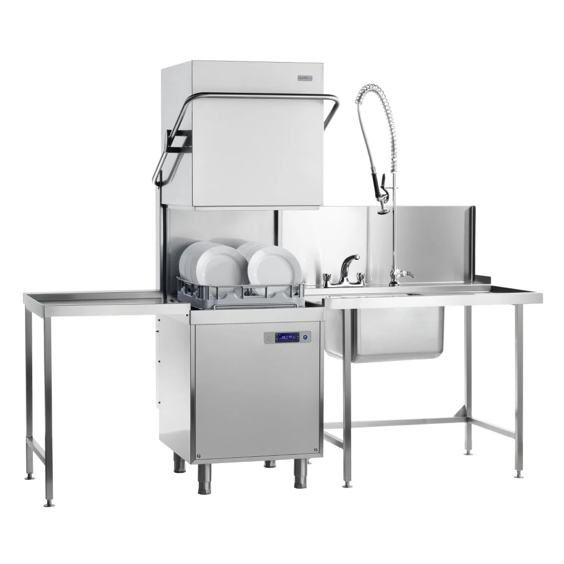 Classeq CP500WS Passthrough Dishwasher / Glasswasher with Integral Water Softener - Image 5