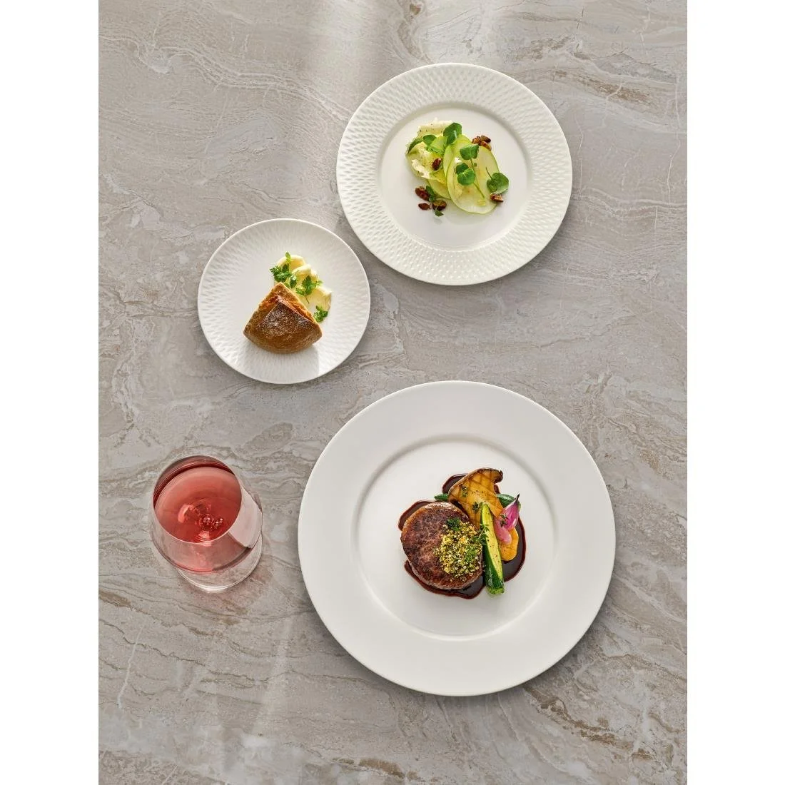 Bauscher Purity Reflections Coupe Plates 290mm (6 Pack) - Image 2