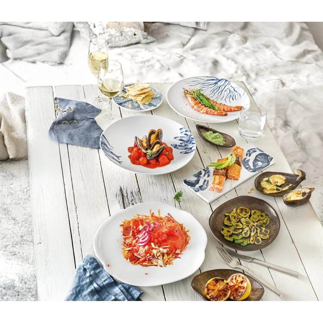 Schönwald Maritime Ocean Breeze Coupe Plates 280mm (6 Pack) - Image 2