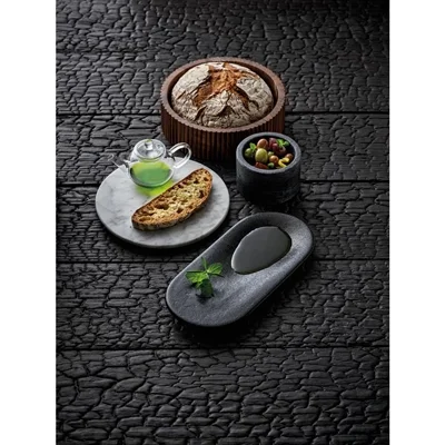 Playground Bread & Bite Beige Oval Plates 220x100mm (6 Pack) - Image 2