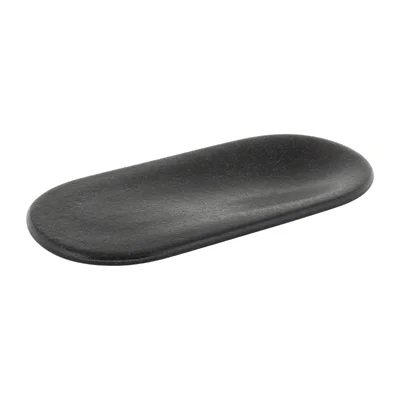 Playground Bread & Bite Black Oval Plates 220x100mm (6 Pack) - Image 2