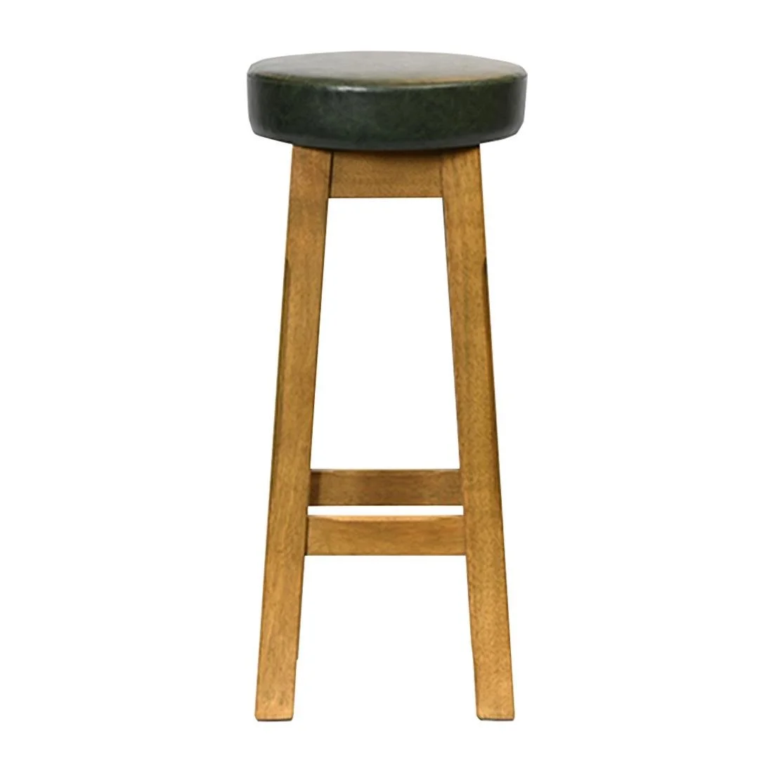 Everyday Wessex Weathered Oak High Stool with Bison Cedar Seat (2 Pack) - Image 1