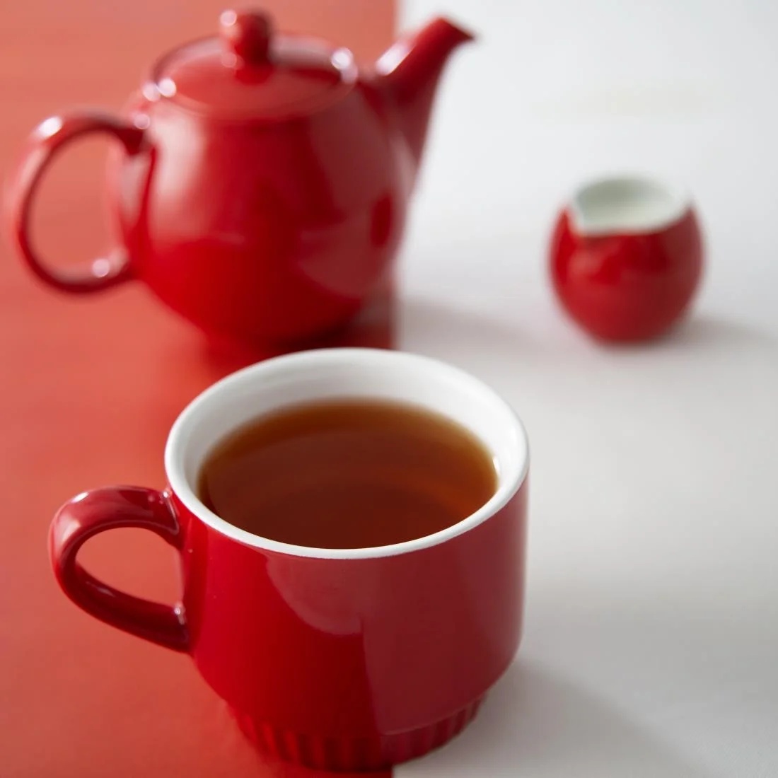 Olympia Café Stacking Mugs Red 340ml (6 Pack) - Image 7