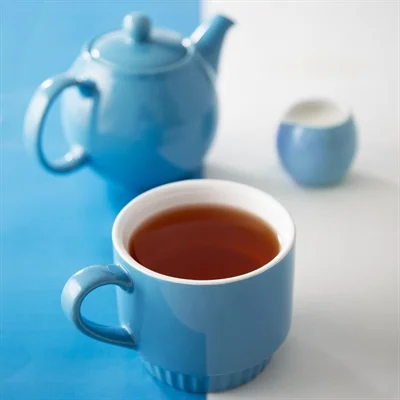 Olympia Café Stacking Mugs Blue 340ml (6 Pack) - Image 7