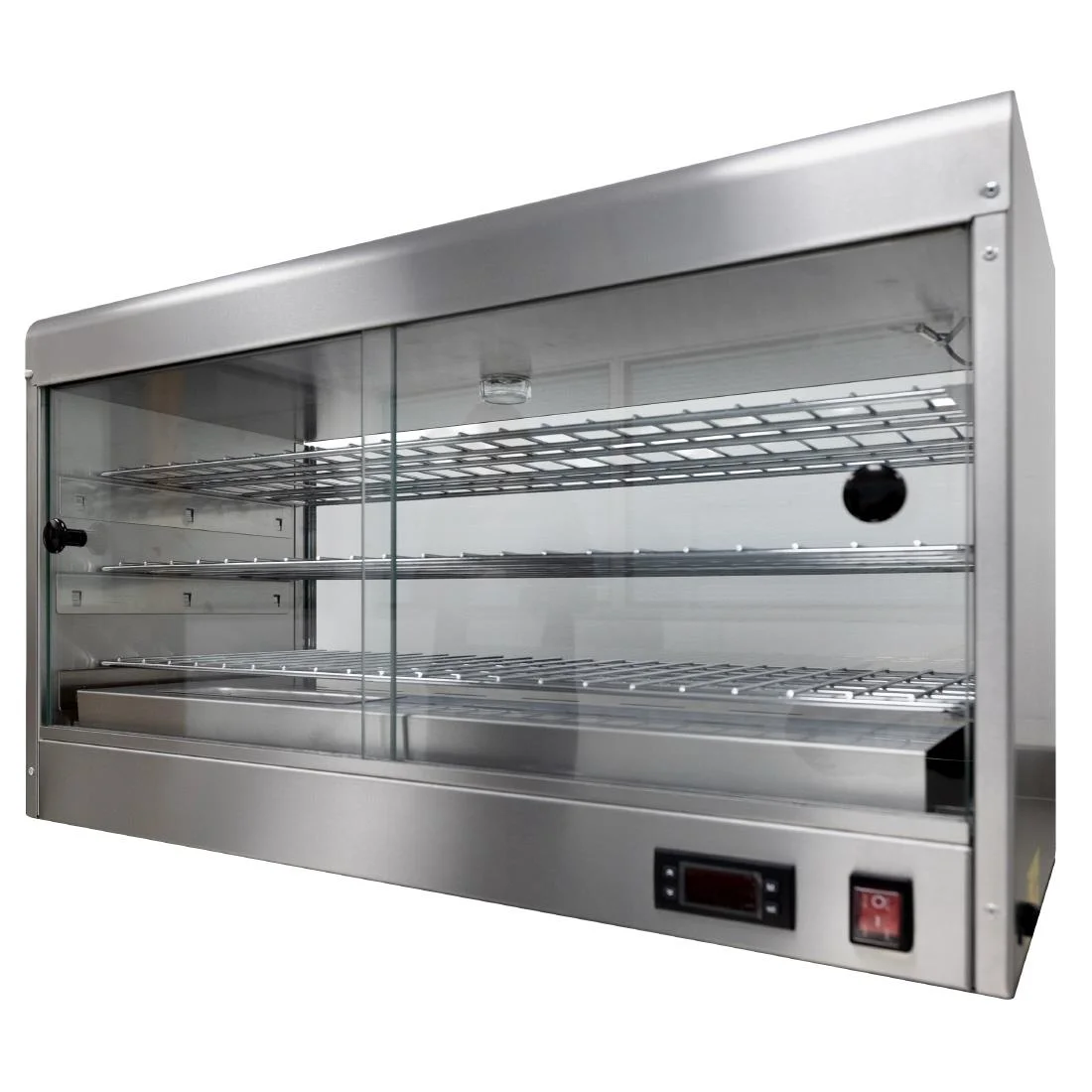 Parry 3 Shelf Electric Heated Pie Cabinet with Digital Display CPCD - Image 6