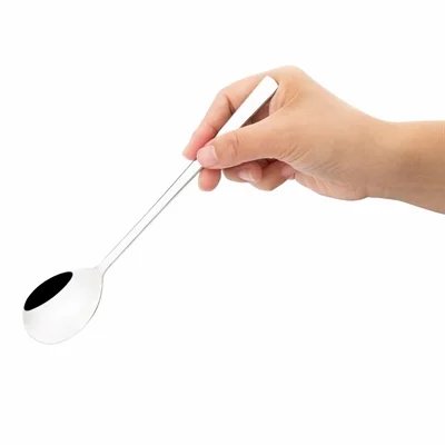 Olympia Nori Long Soup Spoons 210mm (12 Pack) - Image 3