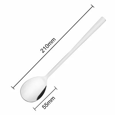 Olympia Nori Long Soup Spoons 210mm (12 Pack) - Image 5